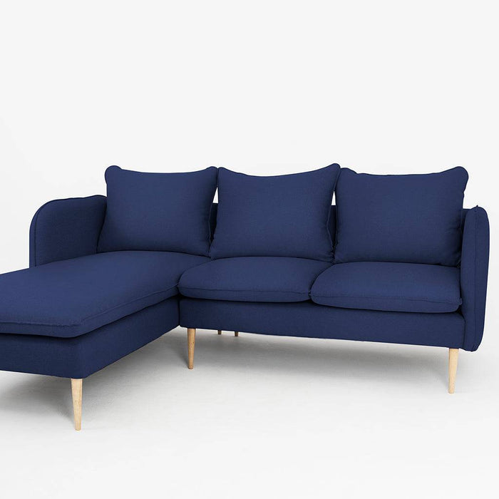 Divano Angolare POSH L WOOD Inchiostro