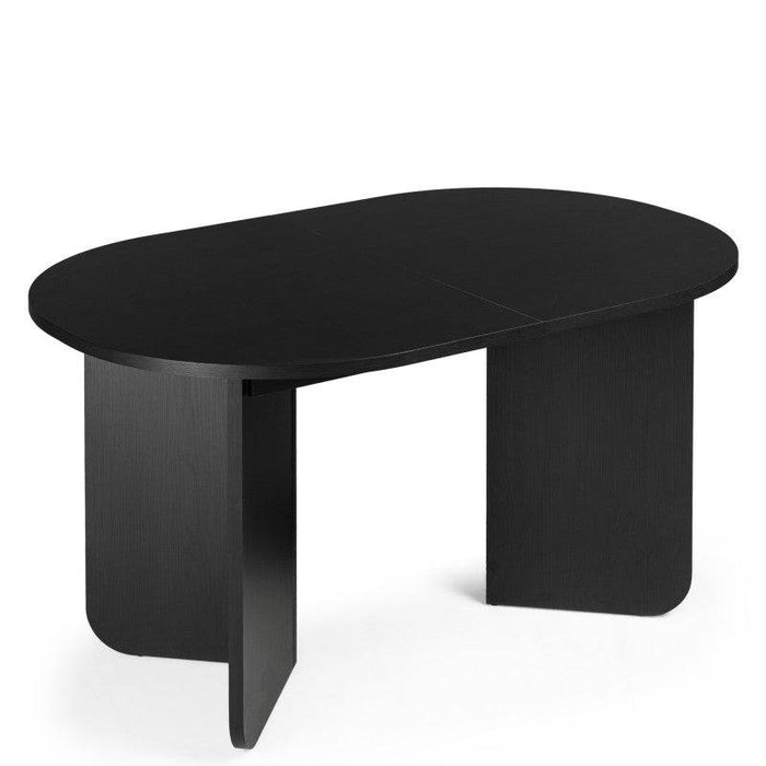 Tavolo MAUT allungabile 140-200 cm, nero struttura legno