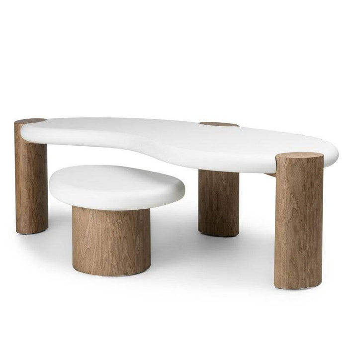 Tavolo OBUO 125 cm Bianco Noce