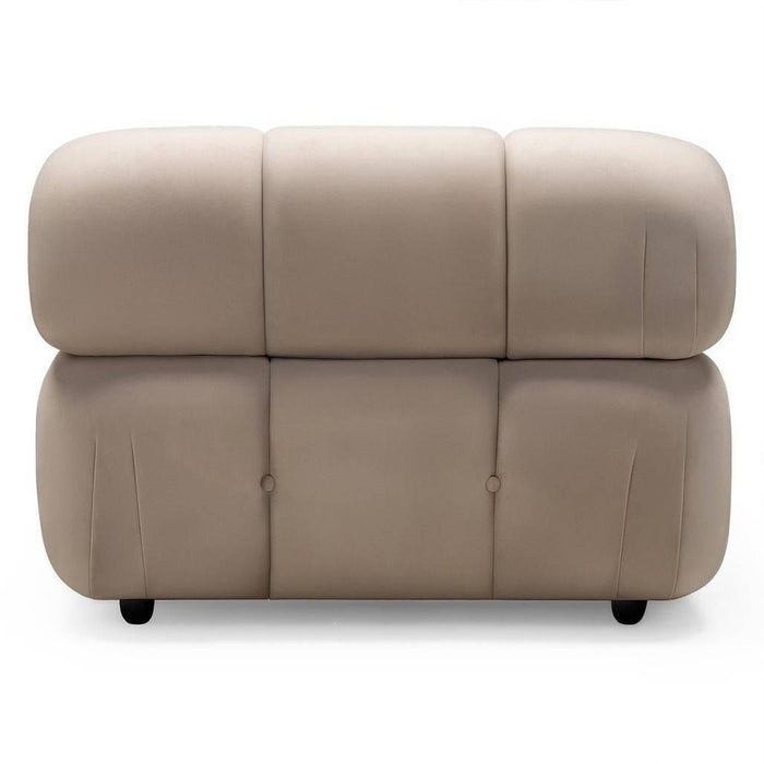 Modulo Grande URBANIQUE, beige chiaro, velluto