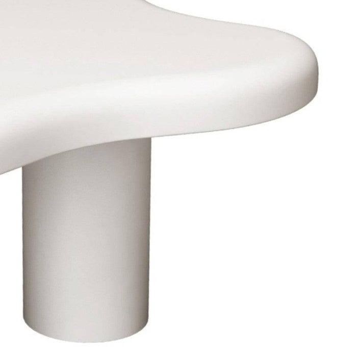 Tavolino da Caffè BIZARRO 100 cm, Bianco