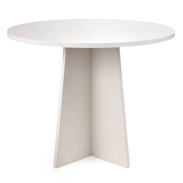 Tavolo da pranzo rotondo ERLO 100 cm, cashmere