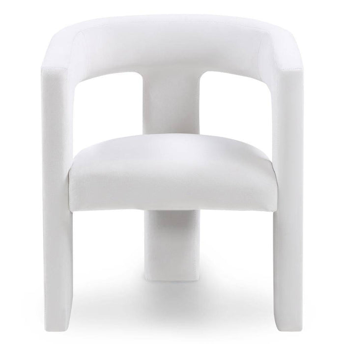 Poltrona Lounge LAUREN VELVET, velluto beige