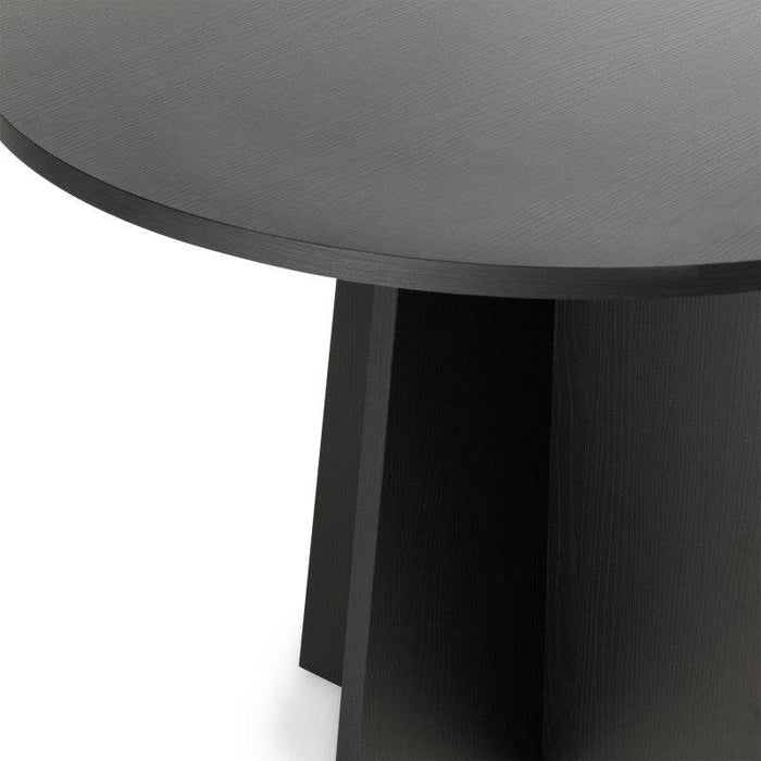 Tavolo rotondo ERLO 100 cm Nero