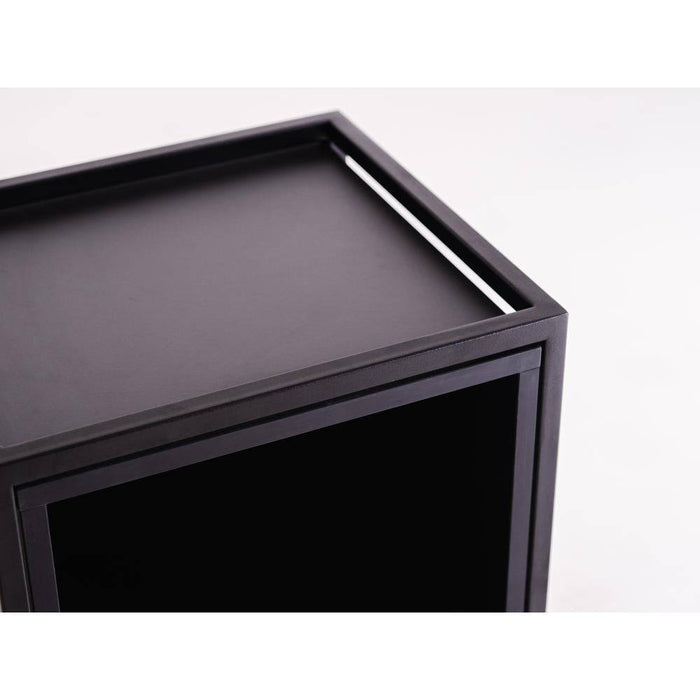 Rack SKAP Nero - 1 Ripiano 2 Box
