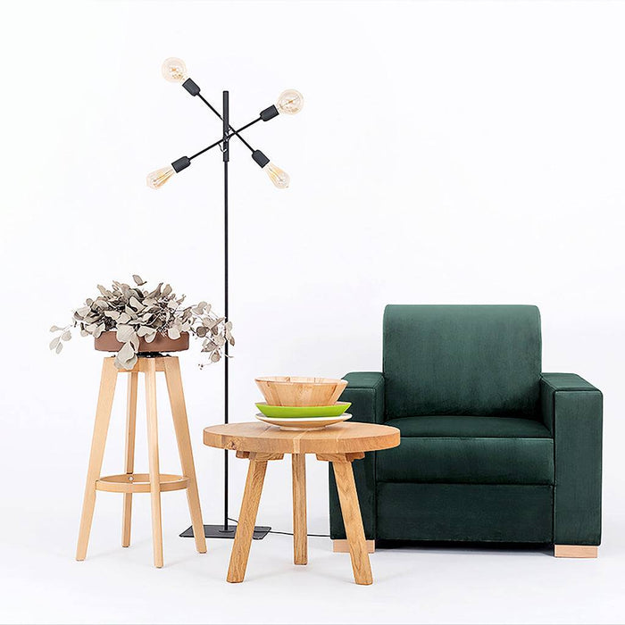 Poltrona STABLE - Avocado, Legno Naturale