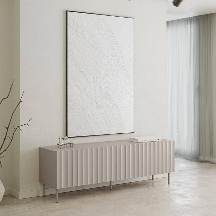 Mobile TV TIRAMI Grigio-Beige Rigato