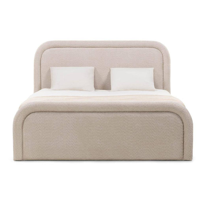 Letto imbottito LORENZ 160x200 cm beige