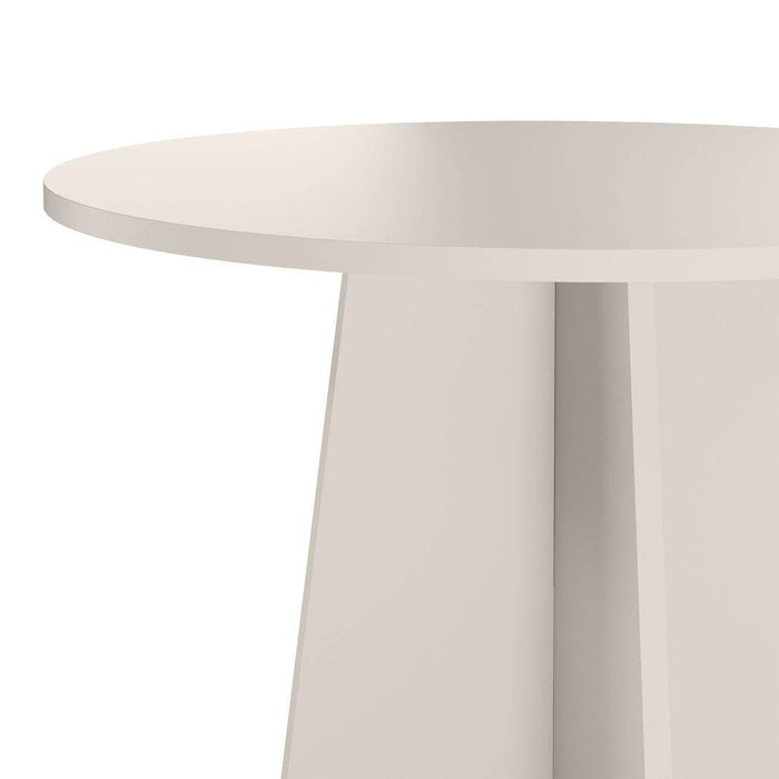 Tavolo da Pranzo Rotondo LALUQ 100 cm Cashmere