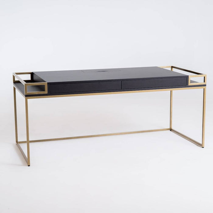 Scrivania K16 Nero 140 - Oro