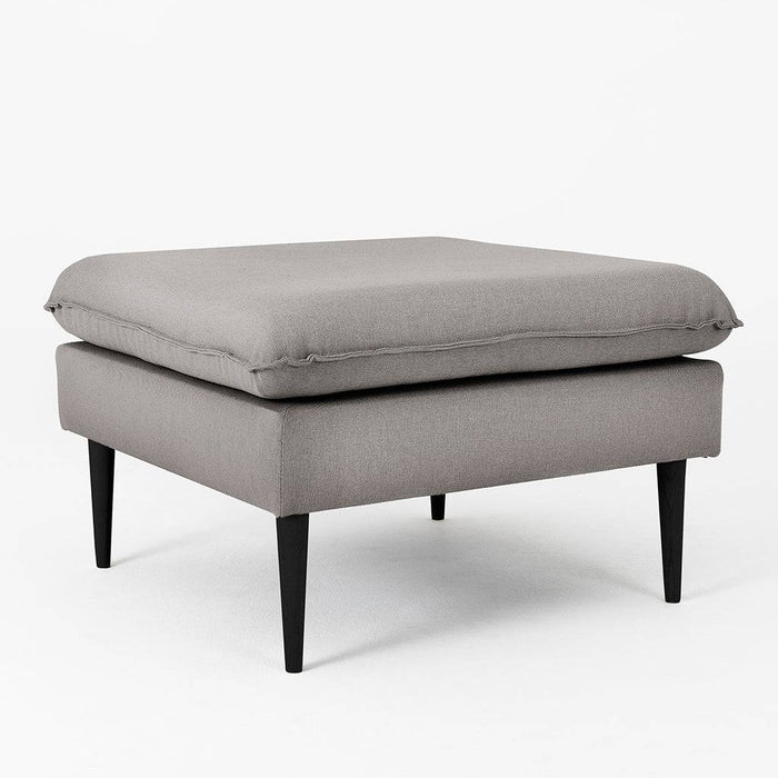 Pouf POSH Nero - Acciaio