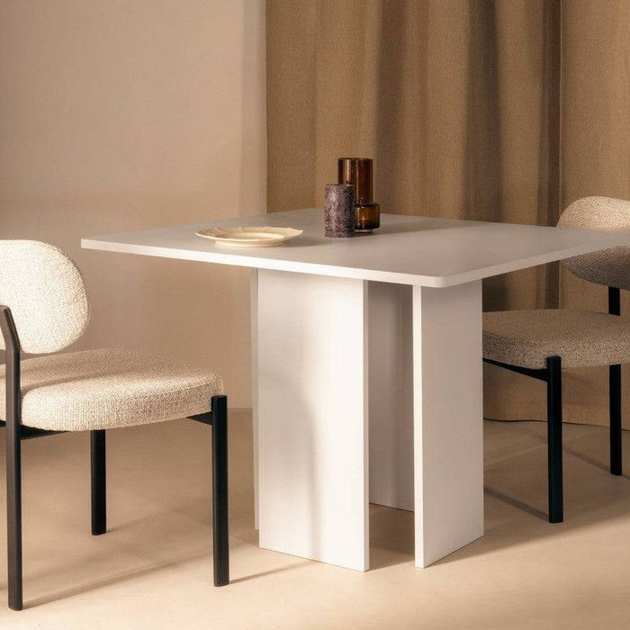 Tavolo da Pranzo ASPER 100 cm Quadrato Cashmere
