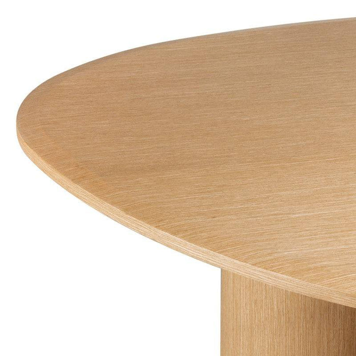 VISPI Tavolo da Pranzo 140 cm, Rovere Naturale