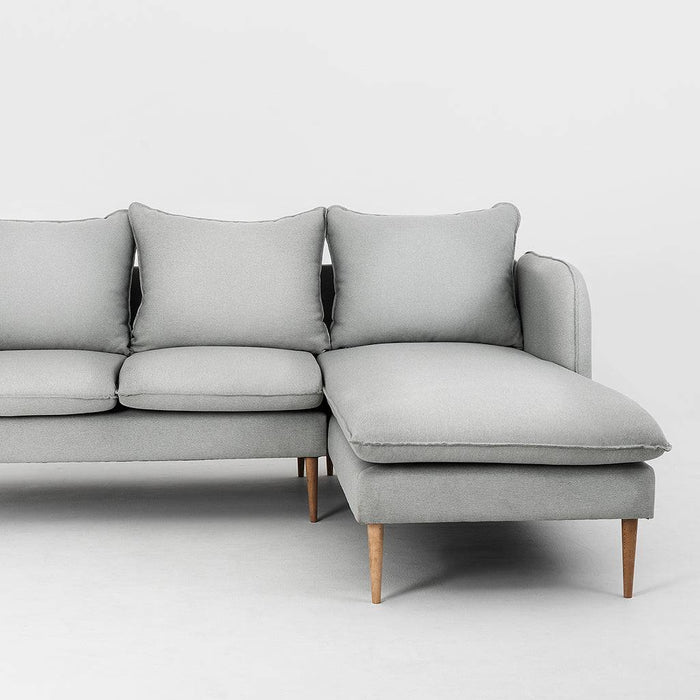 Divano Angolare POSH P WOOD Platino