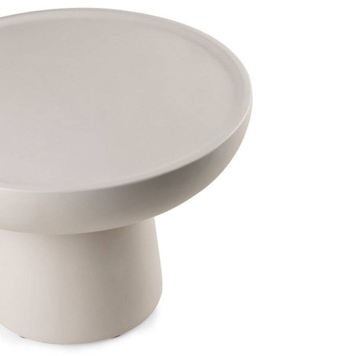 Tavolino LORENSI 60 cm, beige, finitura opaca