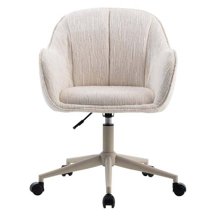 Sedia girevole STEGO, crema