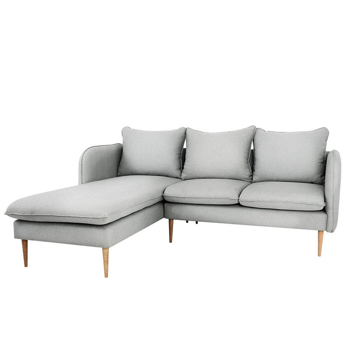 Divano Angolare POSH L WOOD Platino
