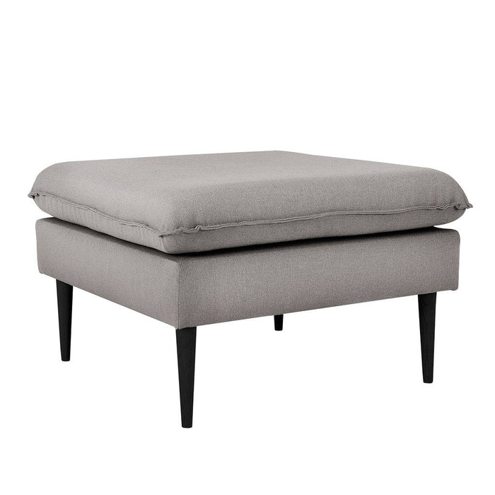 Pouf POSH Nero - Acciaio