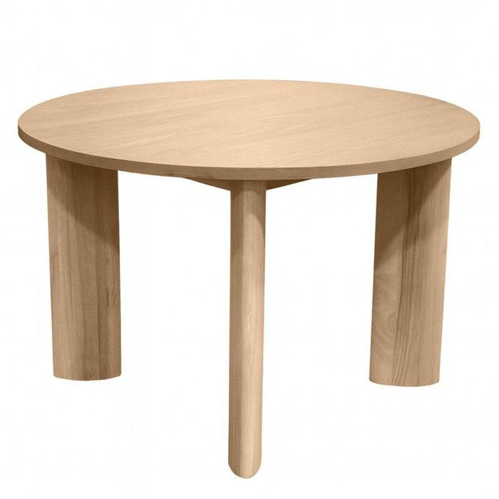 Tavolo INDO rotondo 120 cm, crema e bianco