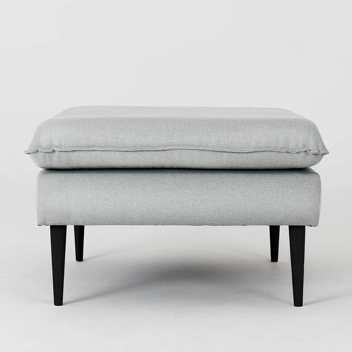 Pouf POSH Nero - Platino