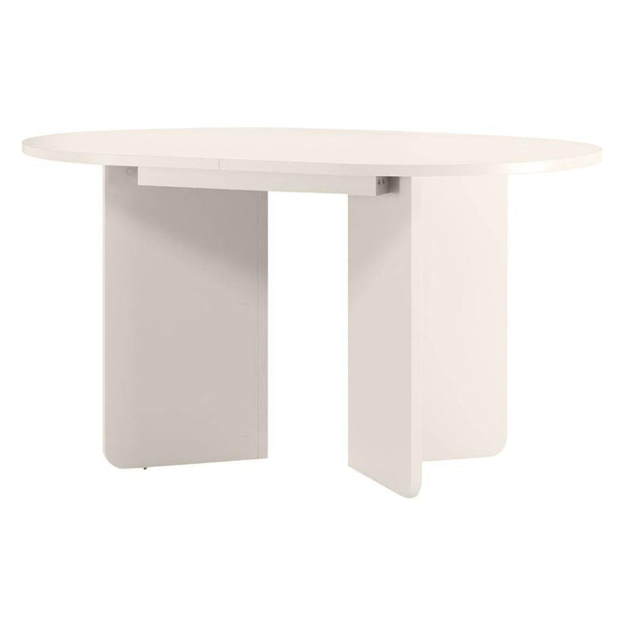 Tavolo estensibile MADERICK 140-200 cm, ovale, cashmere