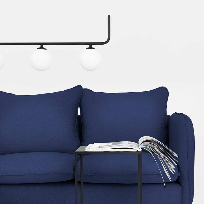 Divano Angolare POSH L WOOD Inchiostro