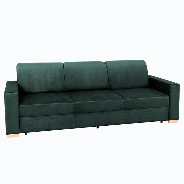 Divano letto STABLE 3 posti - avocado, naturale