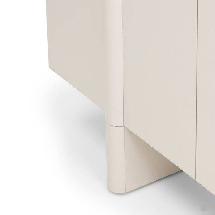 Cassettiera OSSM Cashmere a 4 Ante con Fronti Arrotondati