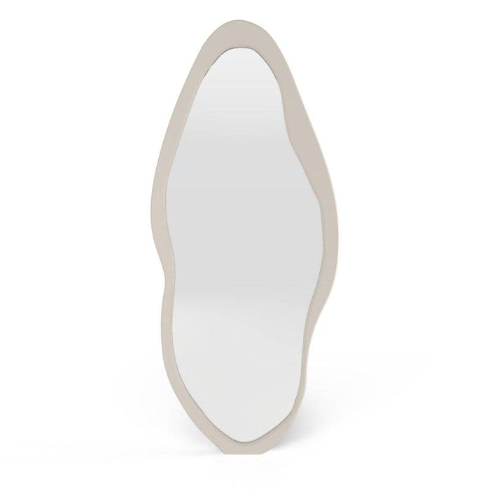 Specchio MARIMAR 180x80 cm, forma irregolare, beige chiaro