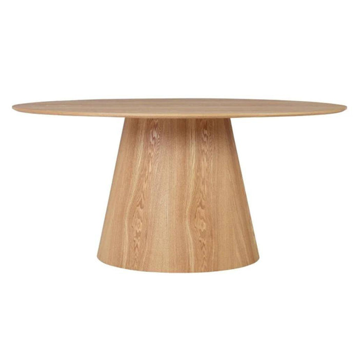 Tavolo da pranzo ovale NOEL 160 cm, frassino naturale