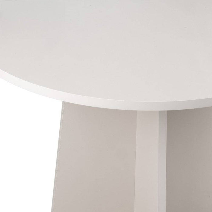 Tavolo da pranzo rotondo ERLO 100 cm, cashmere