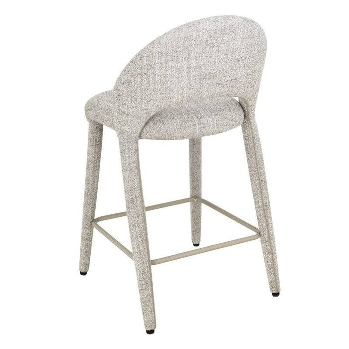 Sgabello bar LLAT, beige-marrone