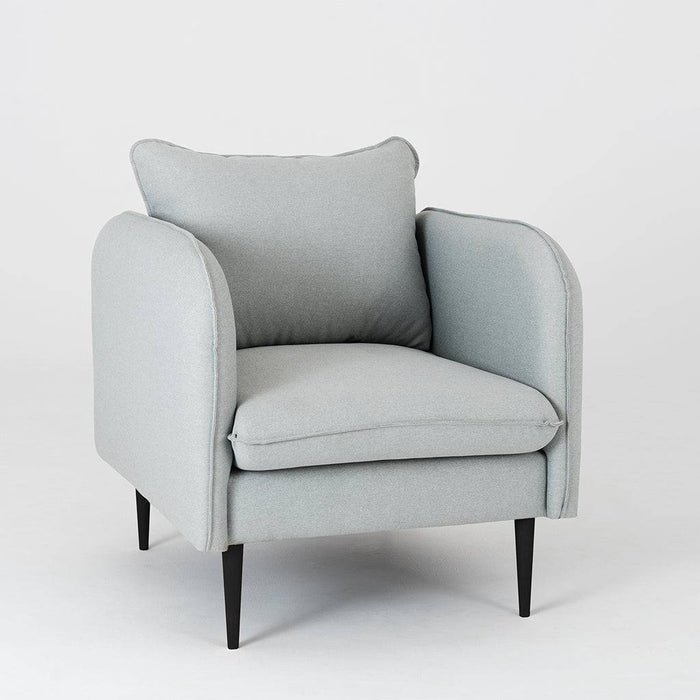 Poltrona POSH BLACK - Platino