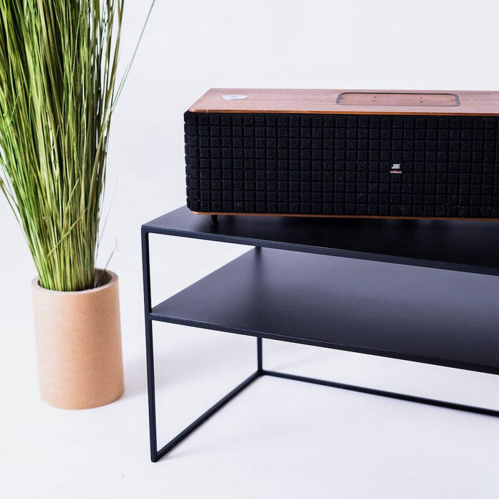 Tavolo RTV SENSO FLOWER METAL 120x45 P - nero