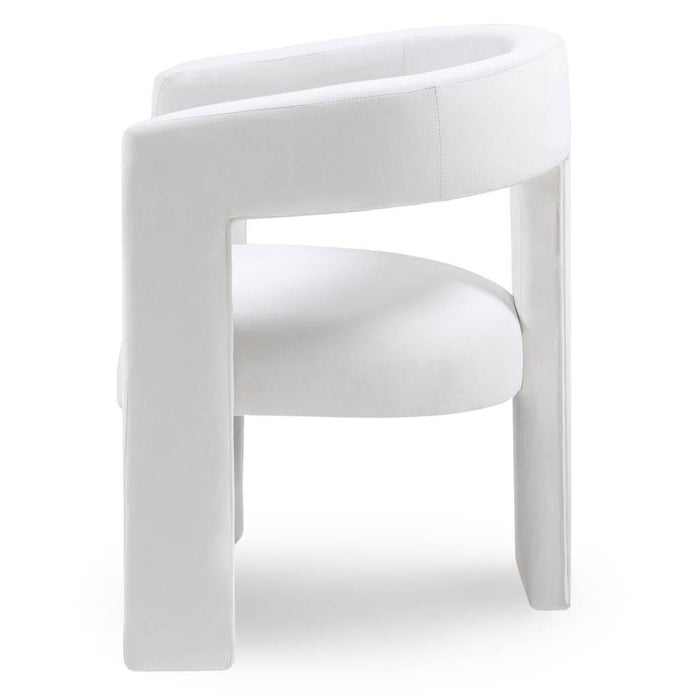 Poltrona Lounge LAUREN VELVET, velluto beige