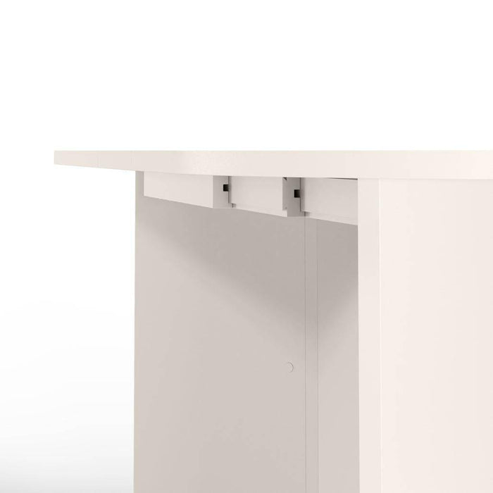 Tavolo estensibile MADERICK 140-200 cm, ovale, cashmere