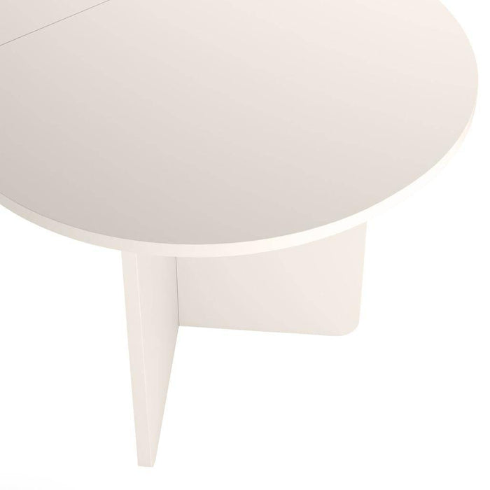 Tavolo estensibile MADERICK 140-200 cm, ovale, cashmere