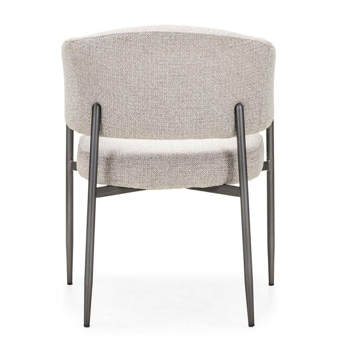 Sedia Imbottita UMBRIA, beige/grigio