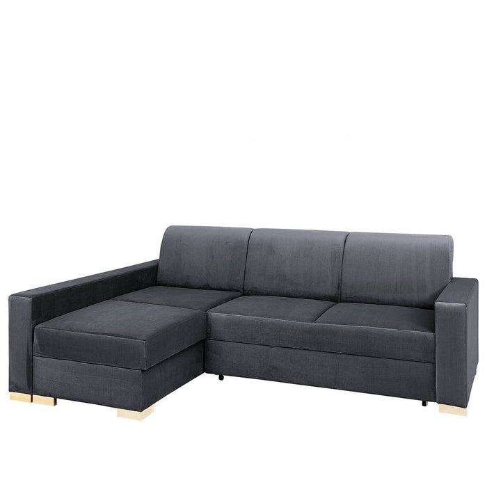 Divano Letto Angolare STABLE - Grigio Lilla