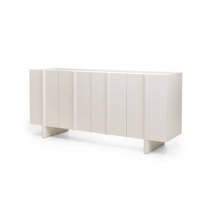 Cassettiera OSSM Cashmere a 4 Ante con Fronti Arrotondati