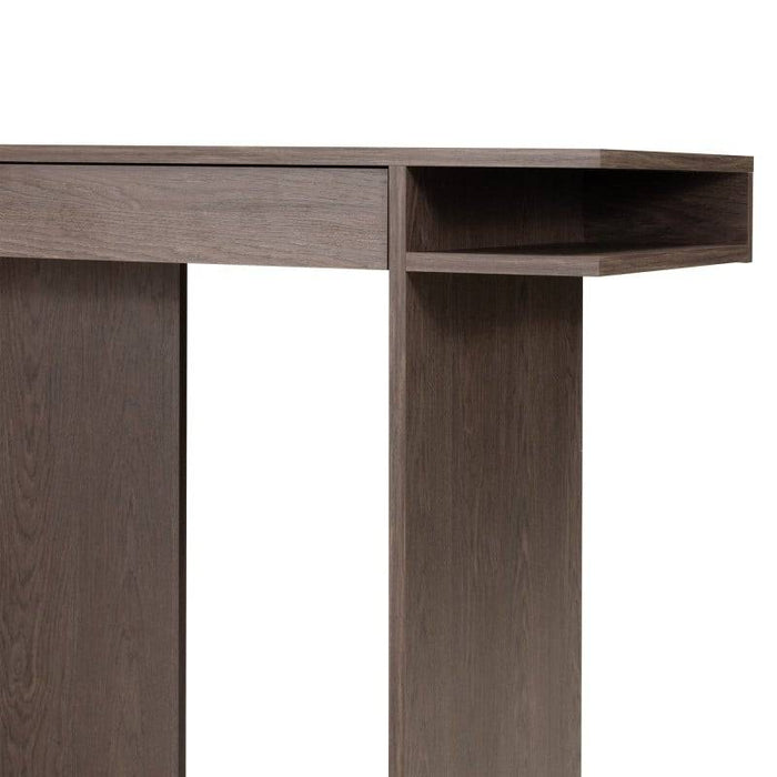 Scrivania/Console ANSO con cassetto, Quercia Baltica Storm