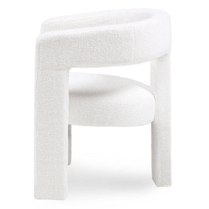 Poltrona Relax LAUREN Crema Bouclé