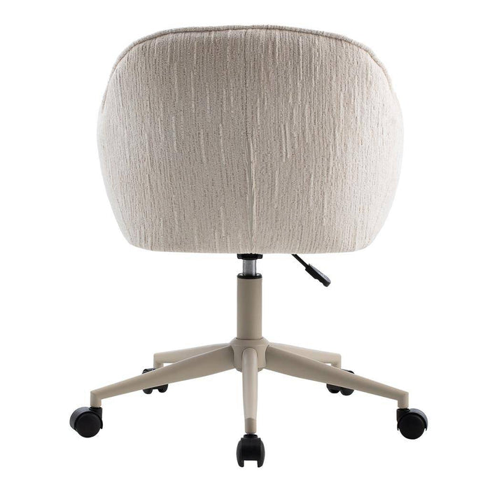 Sedia girevole STEGO, crema