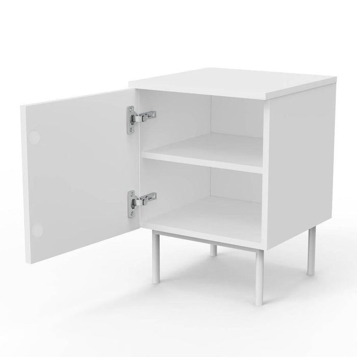 Comodino AESTHETIC, bianco