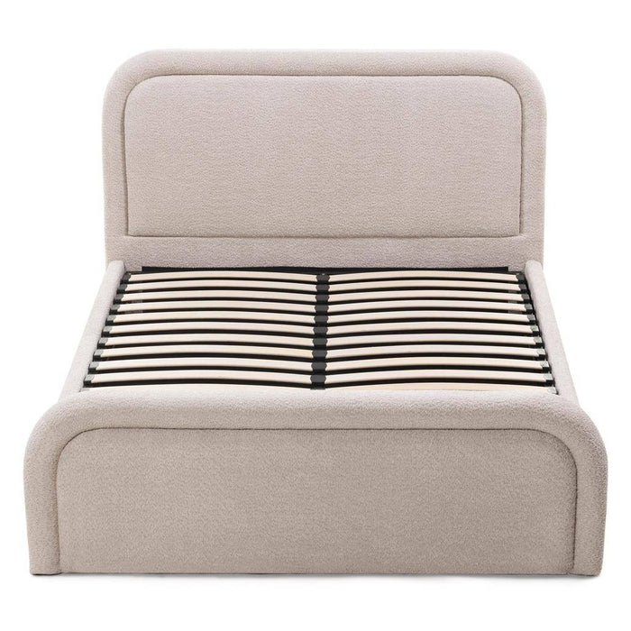 Letto imbottito LORENZ 160x200 cm beige