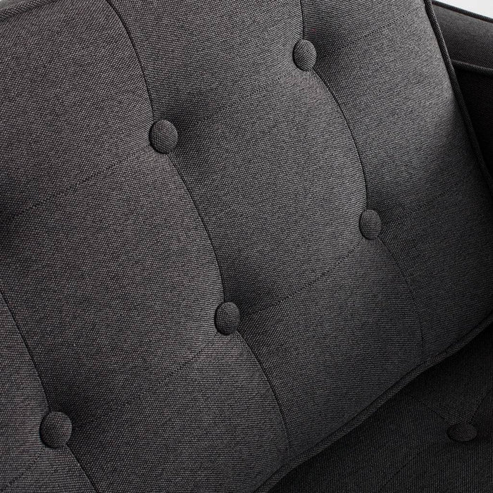 Poltrona TOPIC WOOD, Carbon, Legno Naturale