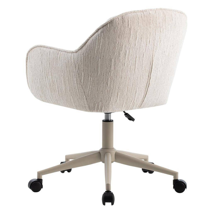 Sedia girevole STEGO, crema