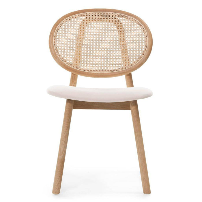 Sedia SUMBA Legno Intrecciato Viennese Naturale/Beige