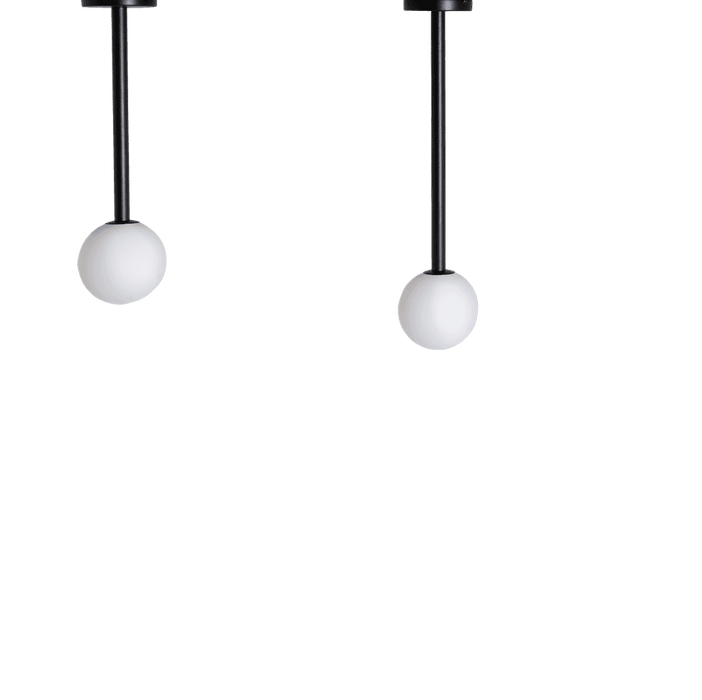 Lampada a soffitto SODO S - Nero
