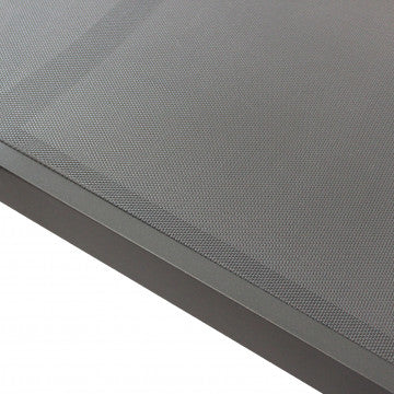 Lettino impilabile struttura alluminio verniciato textilene 195x72x53 cm